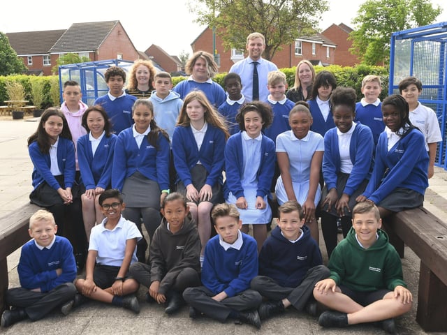 Hampton Vale primary school, year 6 leavers
