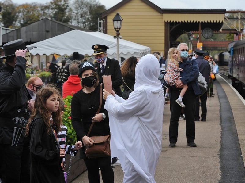 Taken in 2020. Halloween steam event at Nene Valley Railway.