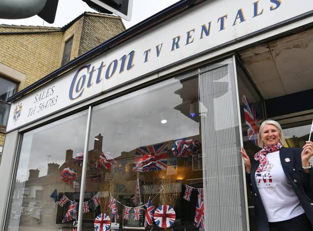 Hayley Cotton-Shelton has been decorating her shop front for more than 20 years, inspired by themed events.
