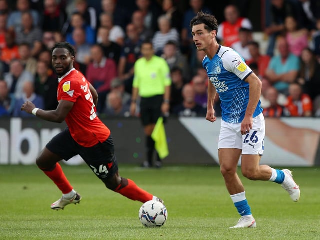 I've not selected any of the three new outfield signings for this starting XI, but Ben Thompson and David Ajiboye would be on my bench, along with Joel Randall (pictured), Kwame Poku, Dan Butler, Ricky-Jade Jones and goalkeeper Harvey Cartwright. Clubs can use five of seven names subs in League One this season. I haven't found a spot for new midfielder Hector Kyrpianou who is apparently one for the future.