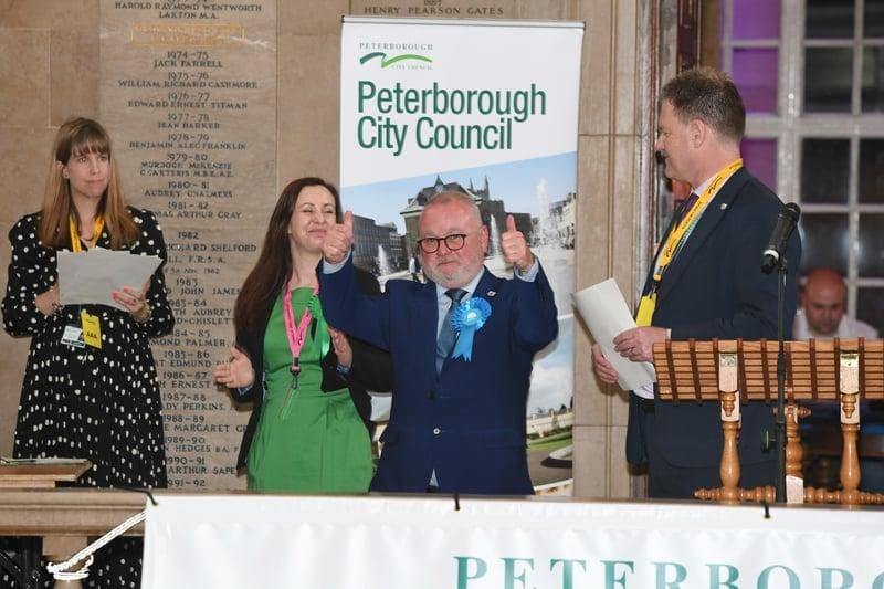 Conservatives will continue to lead Peterborough City Council without a majority or coalition