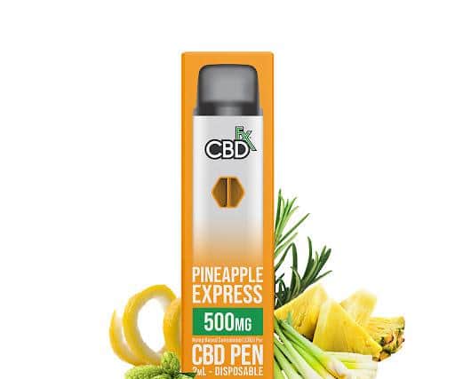 Pineapple Express is one of the most popular cannabis strains in the world, and CBDfx captures that classic vibe in this legal CBD vape product