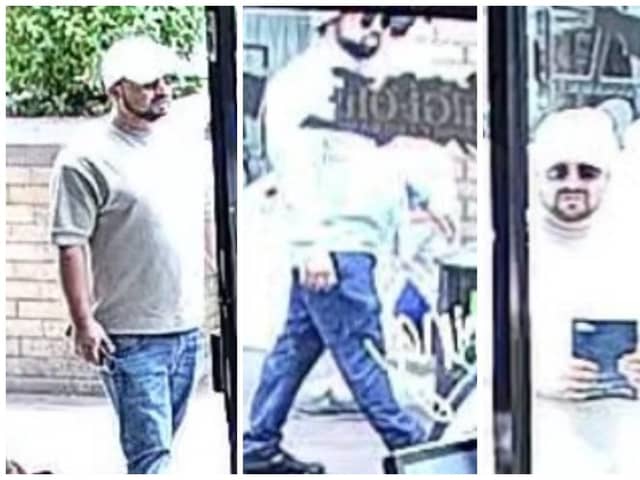 Police have released these images of men they want to speak to