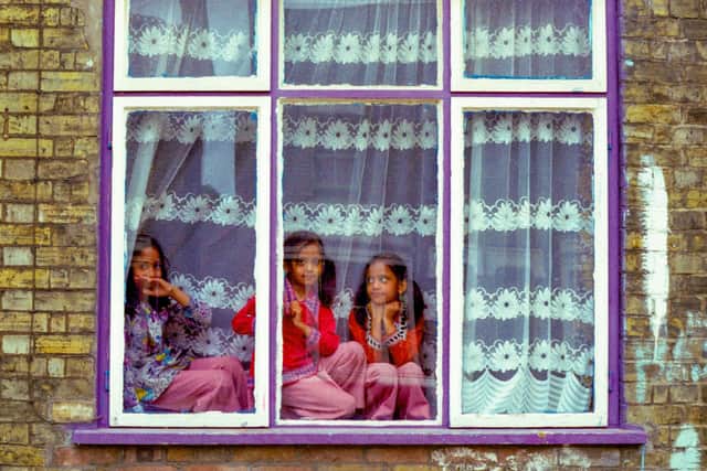 Itrat, Shehnaz and Rukhsana in Chris' original photo