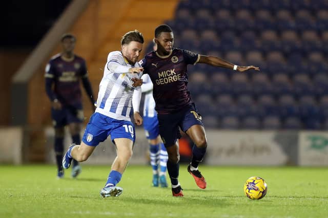 Zak Sturge was among those that missed the opportunity to impress.