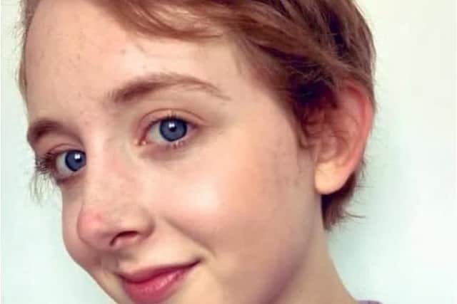 Phoebe - also known as Alex - was reported missing on Sunday
