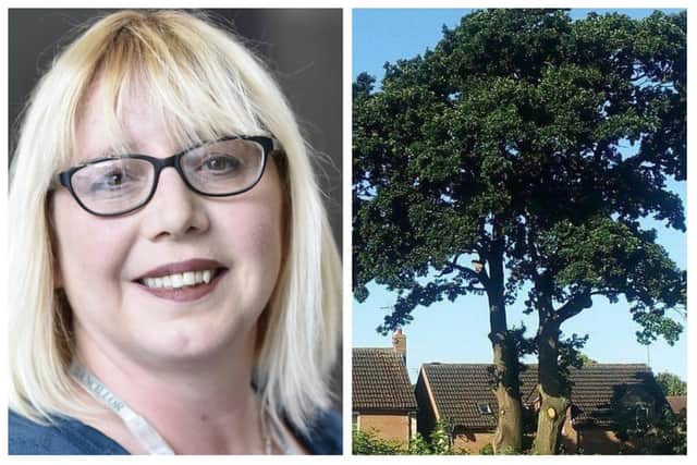 Green Party leader councillor Nicola Day has asked why Bretton Oak tree needs to be felled - and if other options are available.