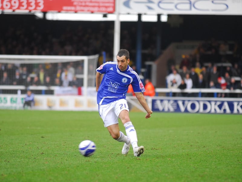 A full-back with a wand of a left foot was an immediate hit when he moved to Posh from West Ham United, initially on loan, and then on a permanent basis. Sold to Birmingham City for £350k at the end of his first stint at Posh, but returned for two further spells at London Road. A entertaining player who was strong on set pieces. Made 121 appearances for the club in total spread over 10 years and was part of the 2008-09 League One promotion squad.