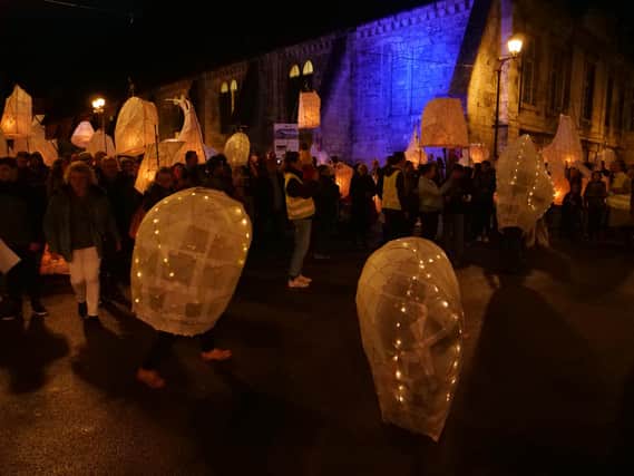 The original lantern parade project in France