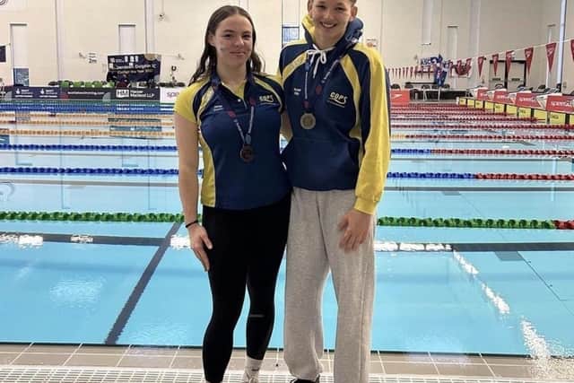 Megan Donovan (left) and Hannah Willis.