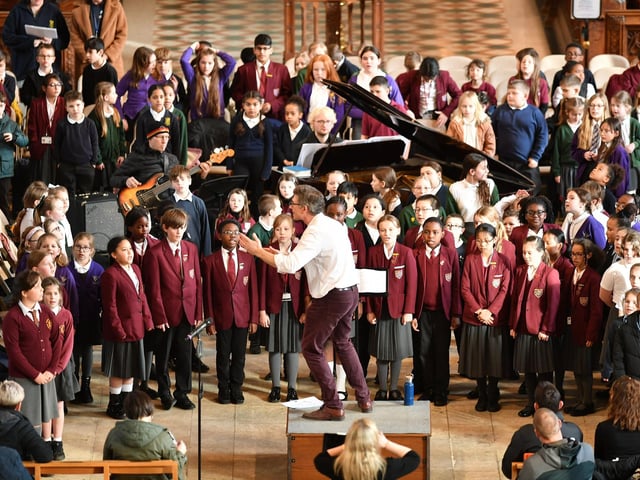 To Be A Saint World Premiere  at Peterborough Cathedral