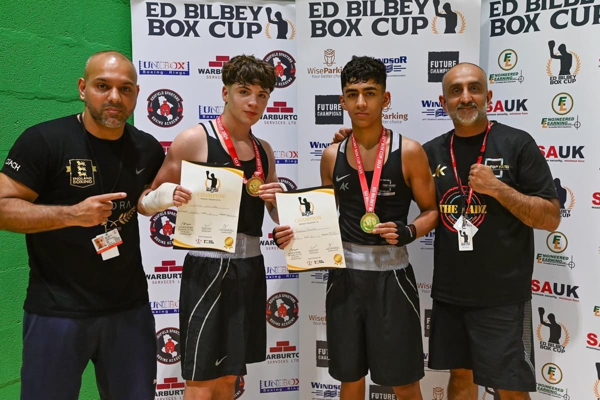 Bilbey Top Yard Boxing Club stars were on top of their game again