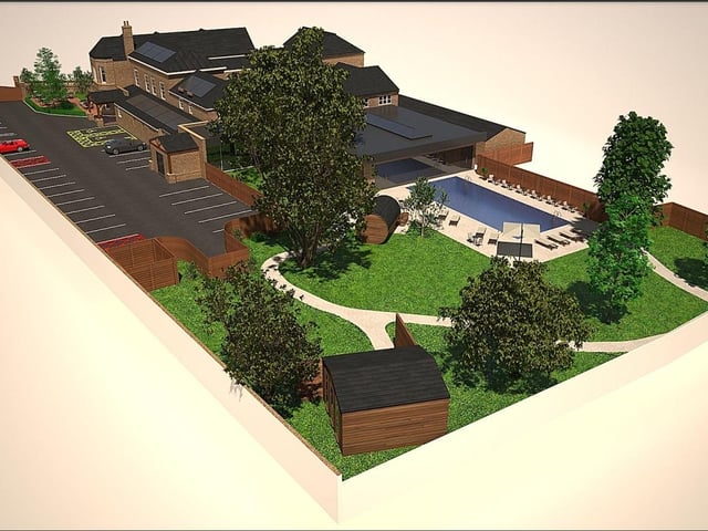 Plans for the new development.