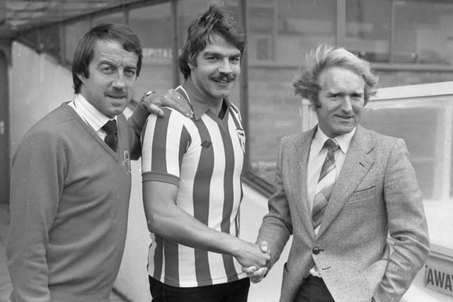 Sam Allardyce signed for Sunderland in 1980 and he was given a warm welcome by Frank Clark and Ken Knighton.