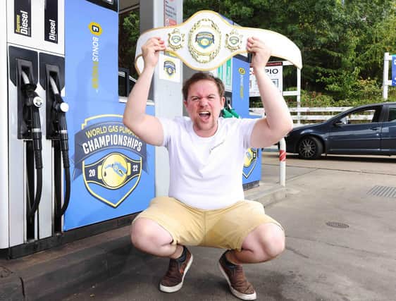 Joe Chapman, 31, from Peterborough crowned winner of the inaugural World Gas Pumping Championships 2022