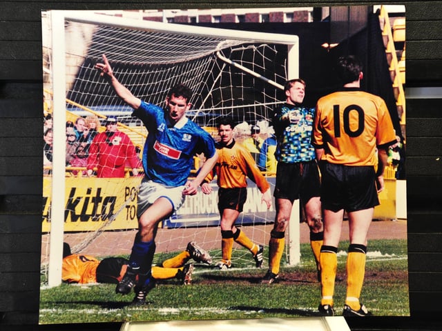 Another Scottish midfielder who joined Posh for a club record £100k fee from Millwall in 1993. He scored 5 goals in 54 appearances for Posh before moving to Rotherham on a free transfer. McGlashan spent three seasons with 'The Millers' and helped them win the Football League Trophy in 1996.