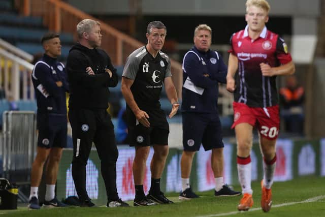 Grant McCann found positives in his Peterborough United side's defeat to Stevenage. Photo: Joe Dent.