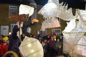 Try lantern making in Eye village