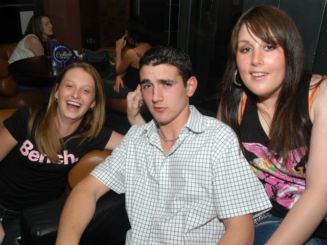 A night out at Edwards bar in Peterborough city centre in 2004