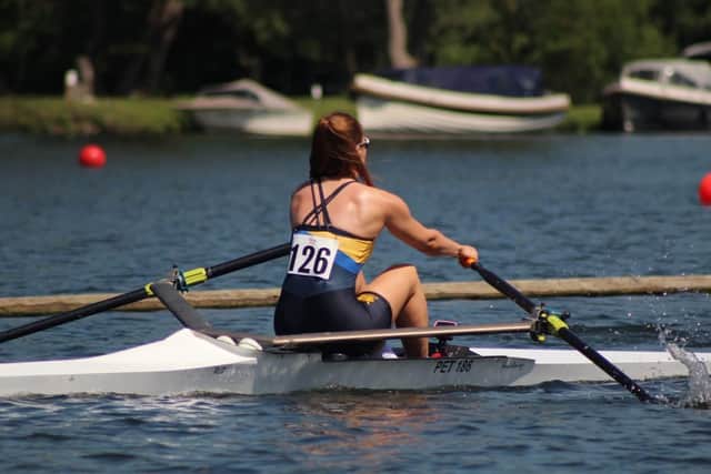 Eleanor Dean at Henley.