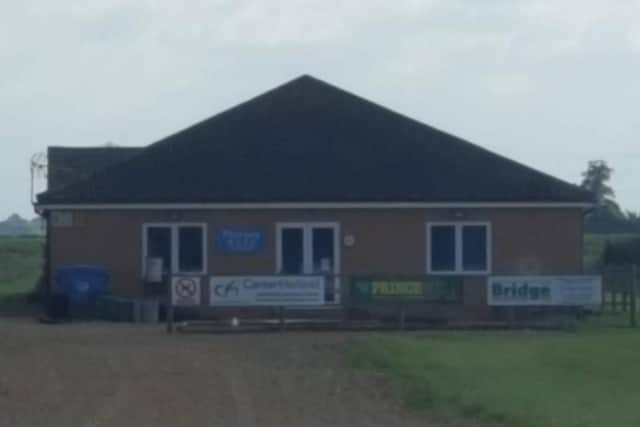 The Thorney Rugby clubhouse