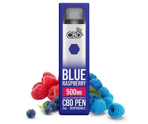 This particular disposable vape pen topped our list because of the incredibly delicious blue raspberry CBD e-liquid flavour