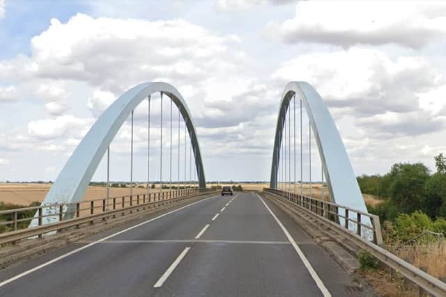 The A16 in Peterborough.