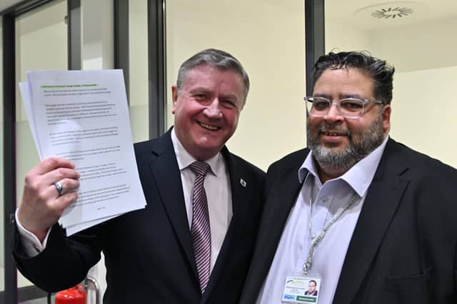 Cllrs Dennis Jones and Mohammed Jamil