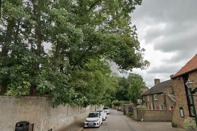 The Diocese of Ely applied to cut down some of the trees around The Vicarage in Chatteris