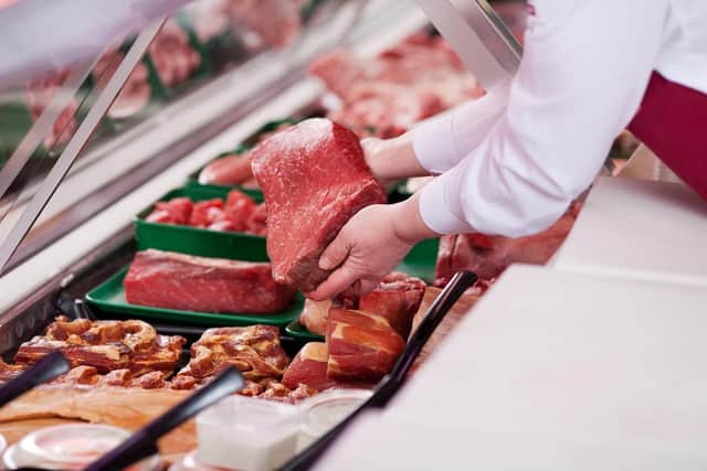 There is a fresh meat counter with a separate halal butchery. Picture – supplied.