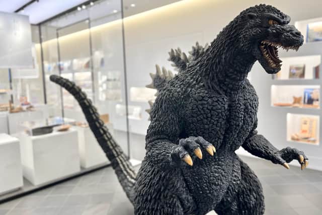 Face to face with Godzilla at Japan House