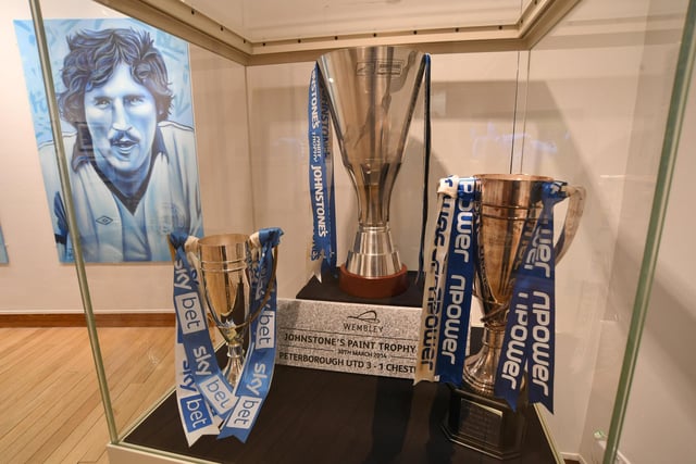 Proud To Be Posh Peterborough United exhibition at the Peterborough Museum