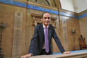 The new leader at Peterborough City Council,   Mohammed Farooq.