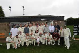 The teams that contested the Alan Weston memorial match.