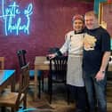 Chuda, with David Nightingale at The Woolpack's Taste of Thailand