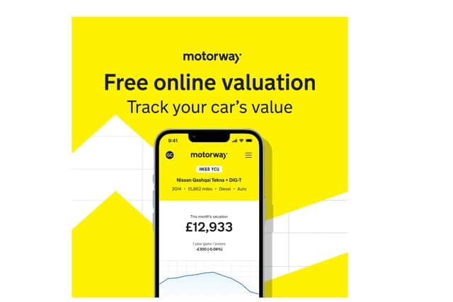 Track your car’s value with the free tracker. Picture – supplied