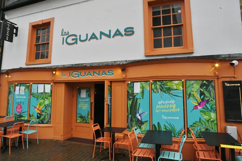Las Iguanas, on Church Street, Peterborough