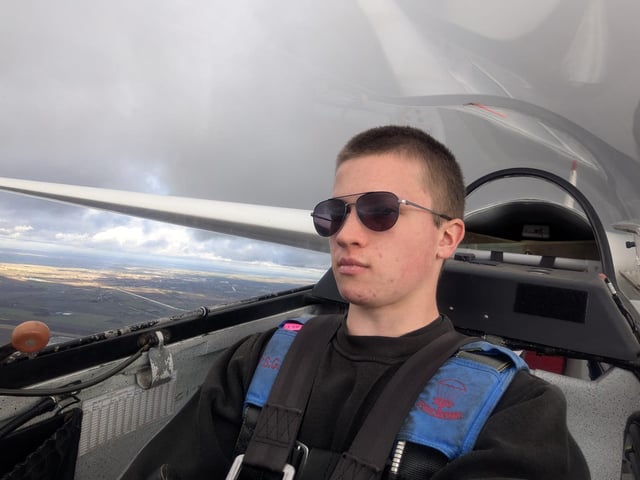 Charlie Lumb said he'd always dreamed of flying after becoming fascinated with an air ambulance which landed near his home when he was just three.