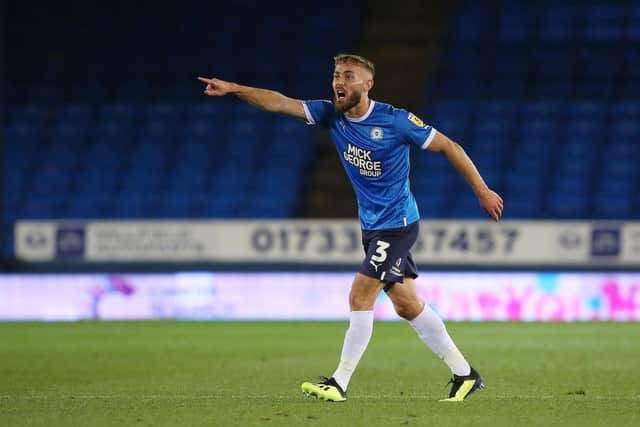 Dan Butler of Peterborough United during the game against Sours Under 21s. Photo: Joe Dent/theposh,com.