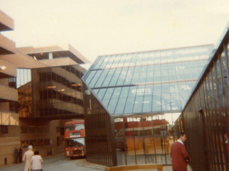 The bus station has not changed much