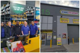 Staff at the new Toolstation outlet which has opened at Bourges View, Maskew Avenue, Peterborough