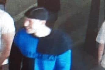 Police are looking to trace this man in connection with the attack