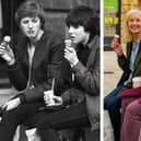 Karen Fountain and Suzanne Oliver  in 1980 - and again in 2021