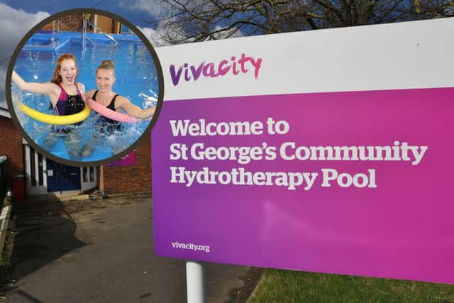 Hope the hydrotherapy pool can be saved is fading