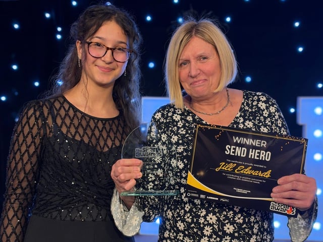 SEND Hero winner Jill Edwards of the Inspire Education Group