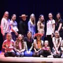 Peterborough Performing Arts drama festival at The Fleet, Fletton.  Group of competitors.