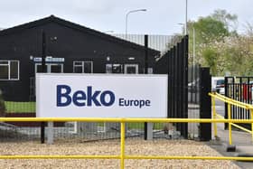 Beko Europe is the new name for the maker of household appliances Whirlpool at Morley Way, in Peterborough