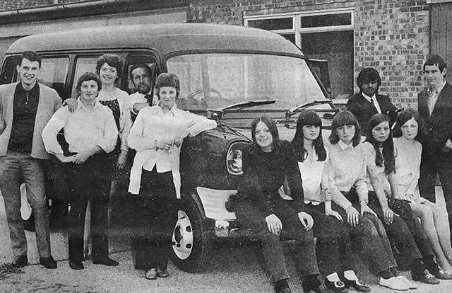 Members of Western Star Youth Club, based on Lincoln Road, pose for the camera after taking delivery of a new mini-bus. We're not sure of the date on this one so please do get in touch if you have an idea.