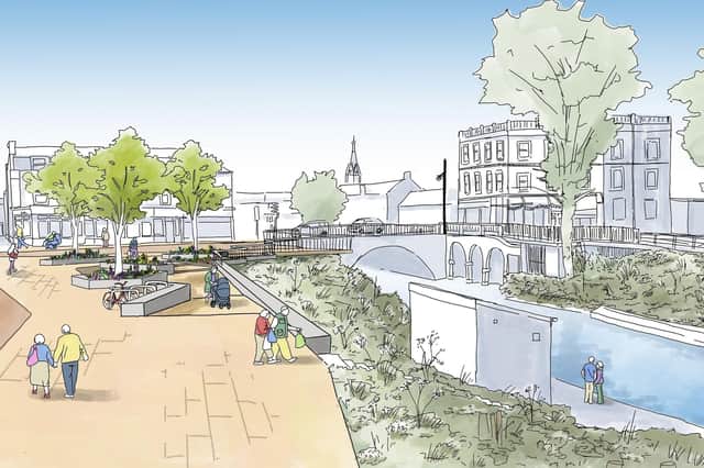 How Riverside is planned to look.