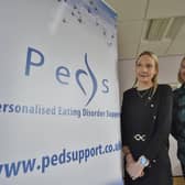Mandy Scott and Sue Rattle -  founders of Personalised Eating Disorder Support at Boroughbury Health Centre, Craig Street